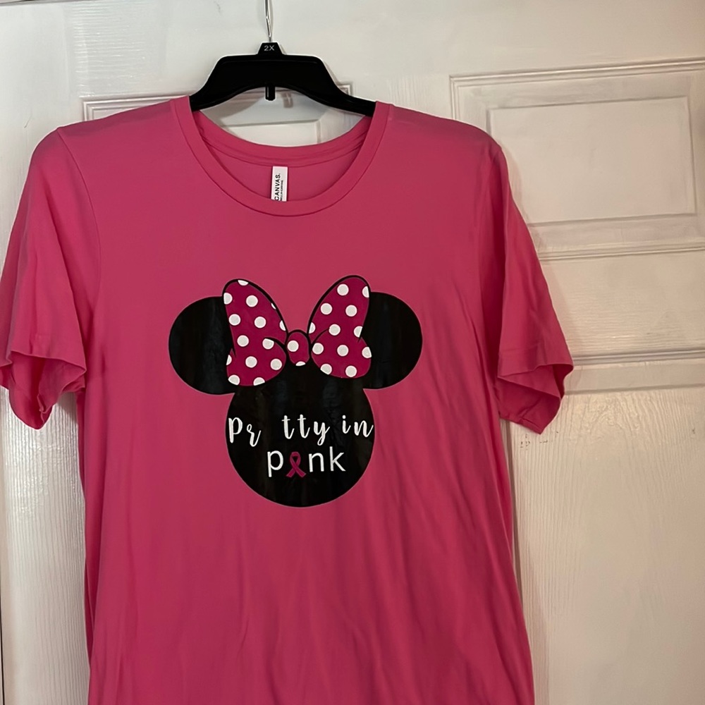 Custom made with cricut vinyl.  100% cotton